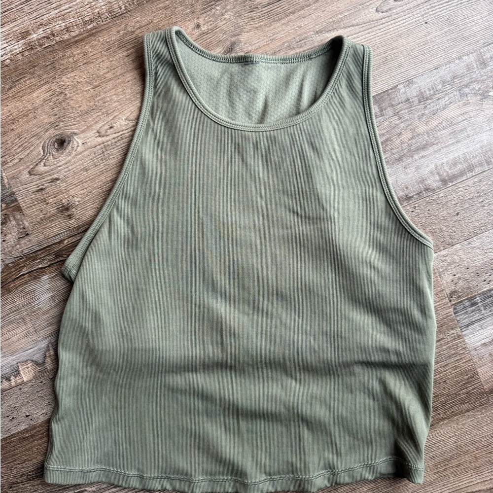 Vuori Plyo Sage Green Women's Tank Top XL